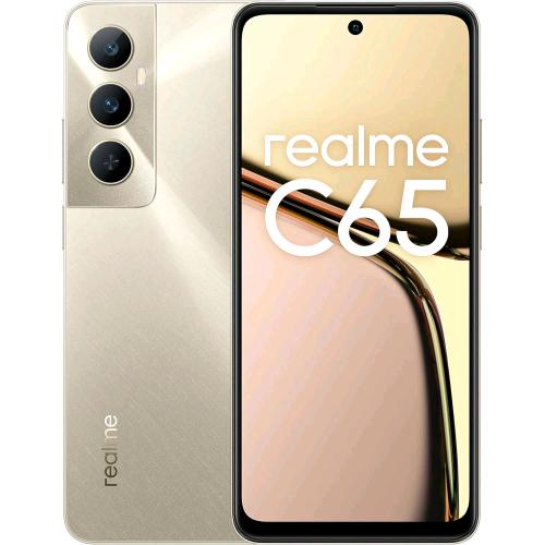 REALME C65 DUAL SIM 6.67" OCTA CORE 256GB RAM 8GB 4G LTE ITALIA STARLIGHT GOLD