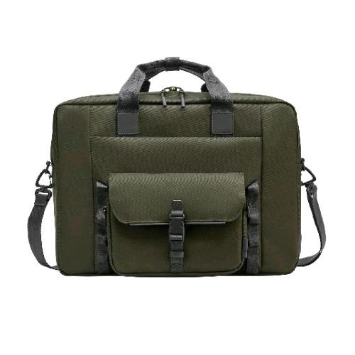 HP BORSA MODULARE PER NOTEBOOK DA 15.6" IN MATERIALE RICICLATO 3 IN 1 TASCHE INTERNE ED ESTERNE RESISTENTE ALL'ACQUA CON TRACOLLA VERDE GRIGIO