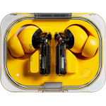 NOTHING EAR (A) AURICOLARI TRUE WIRELESS STEREO (TWS) IN-EAR MUSICA E CHIAMATE BLUETOOTH CON INTEGRAZIONE DI CHATGPT CANCELLAZIONE ATTIVA DEL RUMORE FINO A 45 DB AUDIO HI-RES CON LDAC E FINO A 42.5 ORE DI ASCOLTO USB-C GIALLO
