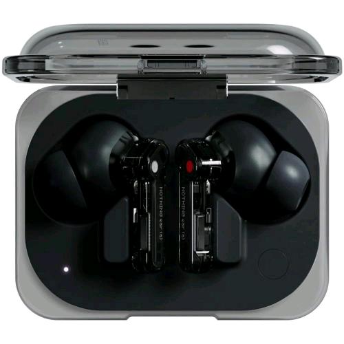 NOTHING EAR (A) AURICOLARI TRUE WIRELESS STEREO (TWS) IN-EAR MUSICA E CHIAMATE BLUETOOTH CON INTEGRAZIONE DI CHATGPT CANCELLAZIONE ATTIVA DEL RUMORE FINO A 45 DB AUDIO HI-RES CON LDAC E FINO A 42.5 ORE DI ASCOLTO USB-C NERO