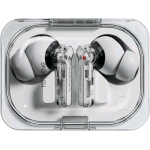 NOTHING EAR (A) AURICOLARI TRUE WIRELESS STEREO (TWS) IN-EAR MUSICA E CHIAMATE BLUETOOTH CON INTEGRAZIONE DI CHATGPT CANCELLAZIONE ATTIVA DEL RUMORE FINO A 45 DB AUDIO HI-RES CON LDAC E FINO A 42.5 ORE DI ASCOLTO USB-C TRASPARENTE BIANCO