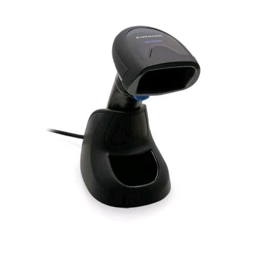 DATALOGIG QUICKSCAN 2520 LETTORE CODICI A BARRE PORTATILE 1D/2D KIT CON CAVO USB E STAND INCLUSI NERO