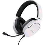 TRUST GXT489W FAYZO CUFFIE GAMING OVER-EAR CON MICROFONO NOISE CANCELLING JACK 3.5mm BIANCO