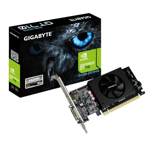 GIGABYTE GV-N710D5-2GL SCHEDA VIDEO NVIDIA GEFORCE GT 710 2 GB GDDR5