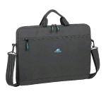RIVACASE GREMIO BORSA PER NOTEBOOK DA 15.6" TASCA ESTERNA CON TRACOLLA NERO