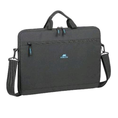 RIVACASE GREMIO BORSA PER NOTEBOOK DA 15.6" TASCA ESTERNA CON TRACOLLA NERO