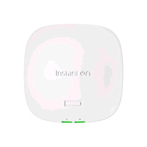 HPE S1T14A ISTANT ON AP21 (EU) ACCESS POINT DUAL RADIO 2X2 WI-FI 6 BUNDLE CON ALIMENTATORE PoE BIANCO