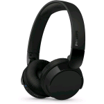 PHILIPS TAH4209BK CUFFIA OVER-EAR WIRELESS BLUETOOTH CON MICROFONO CHIAMATE E MUSICA ISOLAMENTO ACUSTICO PASSIVO BASSI DINAMICI USB-C NERO