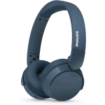 PHILIPS TAH4209BL CUFFIA OVER-EAR WIRELESS BLUETOOTH CON MICROFONO CHIAMATE E MUSICA ISOLAMENTO ACUSTICO PASSIVO BASSI DINAMICI USB-C BLU