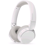 PHILIPS TAH3209WT CUFFIA OVER-EAR WIRELESS BLUETOOTH CON MICROFONO MUSICA E CHIAMATE ISOLAMENTO ACUSTICO PASSIVO FINO A 25 ORE DI RIPRODUZIONE BIANCO