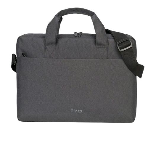 TUCANO TLINEA BORSA PER NOTEBOOK DA 15.6" E MACBOOK PRO DA 16" TASCA FRONTALE CON TRACOLLA NERO