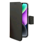 CELLY ZTE BLADE A73 4G CUSTODIA A PORTAFOGLIO IN SIMILPELLE CON TASCHINE INTERNE PORTADOCUMENTI NERO