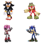JAKKS SONIC SERIE 2 PERSONAGGI ARTICOLATI DA 13 CM SOGGETTO CASUALE 