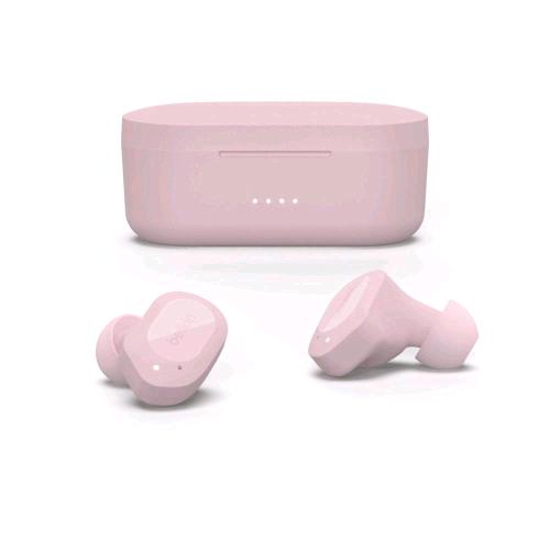 BELKIN SOUNDFORM PLAY AURICOLARI TRUE WIRELESS STEREO BLUETOOTH CON MICROFONO INTEGRATO PINK