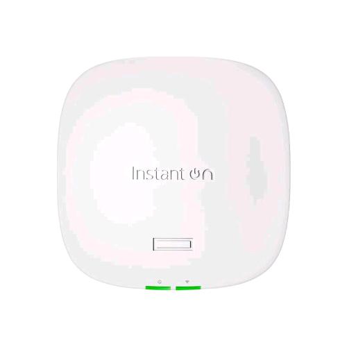 HPE INSTANT ON AP32 (EU) ACCESS POINT TRI BAND 2.4/5/6GHz WI-FI 6E 2 x 2 MIMO - MU-MIMO MONTABILE A SOFFITTO O A PARETE BIANCO