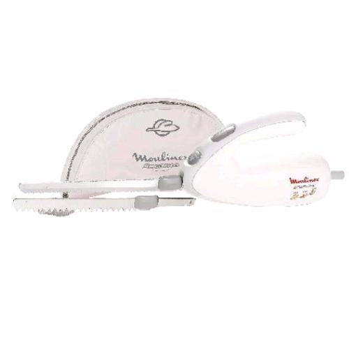 MOULINEX DJAC41 SECANTO COLTELLO ELETTRICO 100W 2 LAME UNIVERSALI BIANCO