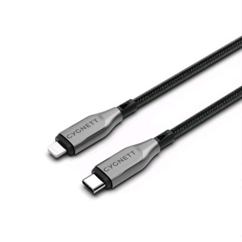 CYGNETT CAVO ADATTATORE DA LIGHTNING A USB-C 50 CM NERO