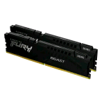 KINGSTON FURY BEAST XMP KIT MEMORIA RAM 2x16GB TOT 32GB 6.800MHz TIPOLOGIA DIMM TECNOLOGIA DDR5 CAS 34 BLACK