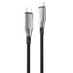CYGNETT CAVO INTRECCIATO USB-C MASCHIO-MASCHIO 1 MT NERO