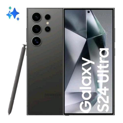 SAMSUNG S928 GALAXY S24 ULTRA 5G 6.8" QUAD+ HD OCTA CORE 256GB RAM 12GB 5G Ai INTELLIGENZA ARTIFICIALE FOTOCAMERA 200MP EUROPA TITANIUM BLACK