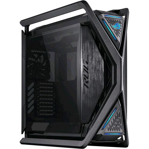 ASUS ROG HYPERION GR701 BTF EDITION CASE GAMING, CHASSIS E-ATX, SUPPORTO MB CON CONNETTORI POSTERIORI, VGA IN METALLO, 4 VENTOLE DA 140 MM, DOPPI DISSIPATORI DA 420 MM