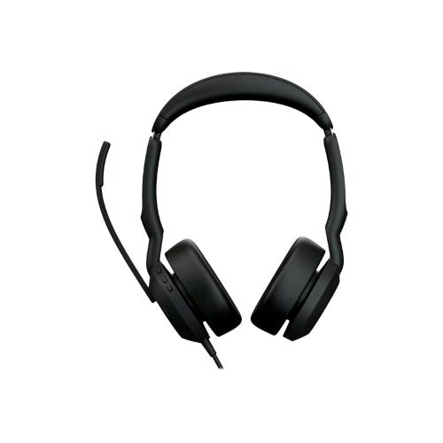 JABRA EVOLVE2 50 UC-USB-A CUFFIE CON MICROFONO OVER EAR ELIMINAZIONE ATTIVA DEL RUMORE NERO