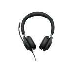 JABRA EVOLVE2 40 SE USB-A UC STEREO CUFFIE CON MICROFONO CABLATE CANCELLAZIONE DEL RUMORE NERO