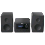 SHARP TOKYO XL-B520D(BK) MICRO HI-FI SYSTEM STEREO CON RADIO DAB, DAB+ FM STREAMING MUSICALE WIRELESS BLUETOOTH 5.0 CD-MP3 USB PALYNER NERO