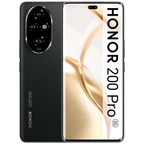 HONOR 200 PRO 5G DUAL SIM 6.78" OCTA CORE 512GB RAM 12GB 5G ITALIA BLACK