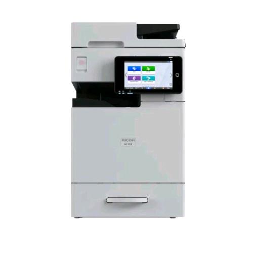 RICOH IM 370F STAMPANTE MULTIFUNZIONE B/N A4 1 CASSETTO CARTA DA 500 FG + BYPASS DA 100 FG - ADF SINGLE PASS - DUPLEX FAX USB GIGABIT LAN 37ppm