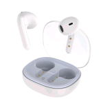 CELLY SHEER2 AURICOLARI TRUE WIRELESS CONTROLLO VOLUME/MUSICA CON CUSTODIA TRASPARENTE BIANCO