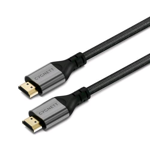 CYGNETT CAVO HDMI 8K MASCHIO-MASCHIO 2.5 MT NERO