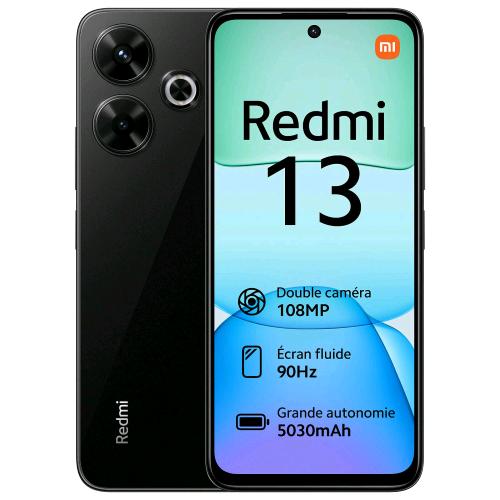 XIAOMI REDMi 13 DUAL SIM 6.79" OCTA CORE 128GB RAM 6GB 4G LTE NFC EUROPA MIDNIGHT BLACK