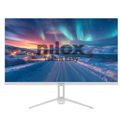NILOX NXM24FHD100W 23.8" LED FULL HD IPS 16:9 250 CD/mq 5ms 100Hz 1 x HDMI 1 x VGA BIANCO