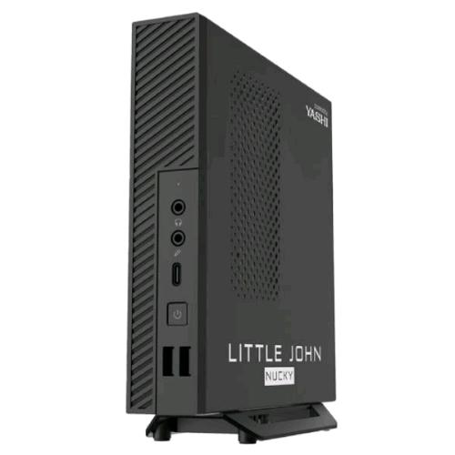 YASHI NUCKY LITTLE JOHN NY1235 i5-1235U RAM 16GB-SSD 512GB NVMe-WI-FI-HDMI VGA Type-C WIN 1 PROF NERO