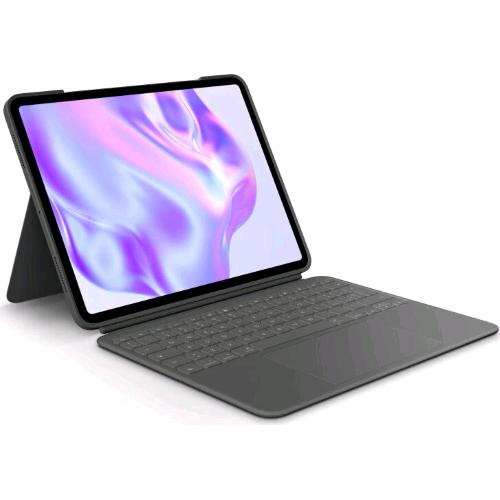 LOGITECH iPAD PRO 11" (M4) COMBO TOUCH CUSTODIA CON TASTIERA GRAFITE