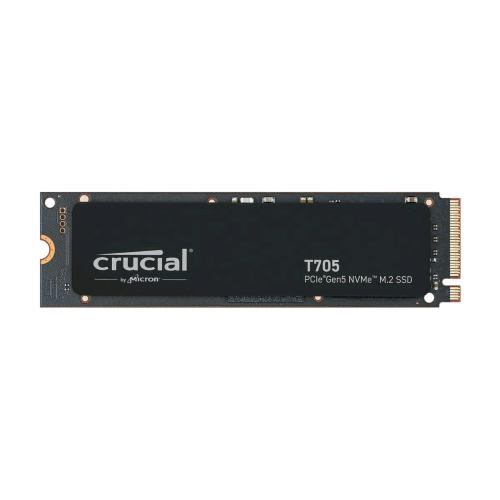 CRUCIAL T705 SSD 1TB M.2 2280 NVMe CRITTOGRAFATO PCI Express 5.0  TCG Opal Encryption 2.01 NERO