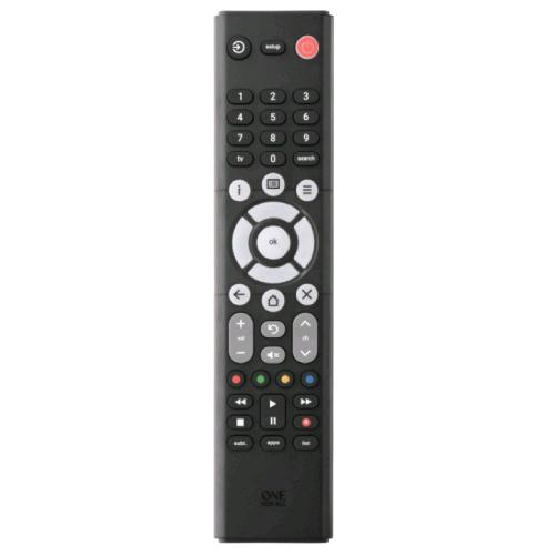 ONE FOR ALL OFURC1212 TELECOMANDO UNIVERSALE PER TV FACILE DA CONFIGURARE IN 3 SEMPLICI PASSAGGI