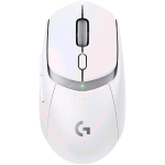 LOGITECH G309 LIGHTSPEED MOUSE GAMING MANO DESTRA WIRELESS RF + BLUETOOTH SENSORE OTTICO HERO 25.000 DPI BIANCO