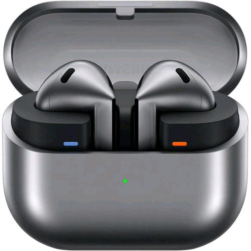 SAMSUNG R530 GALAXY BUDS 3 2024 AURICOLARI OPEN TYPE TRUE WIRELESS CANCELLAZIONE ADATTIVA DEL RUMORE AUDIO HI-FI 360 IMMERSIVO BATTERIA A LUNGA DURATA IMPERMEABILITÀ IP57 SILVER