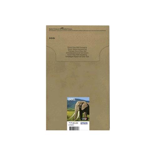 EPSON 24XL MULTIPACK CONFEZIONE DA 6 CARTUCCE XL 55.7 ML NERO, GIALLO, CIANO, MAGENTA, MAGENTA CHIARO, CIANO CHIARO