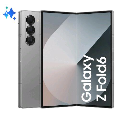 SAMSUNG F956 GALAXY Z FOLD6 5G DUAL SIM 7.6" OCTA CORE 256GB RAM 12GB 5G ITALIA SILVER 