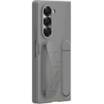 SAMSUNG GALAXY Z FOLD6 SILICONE GRIP CASE STAND COVER CON CINTURINO E CAVALLETTO GRIGIO