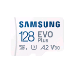 SAMSUNG EVO PLUS MICRO SD XC 128GB CLASSE 3 WHITE