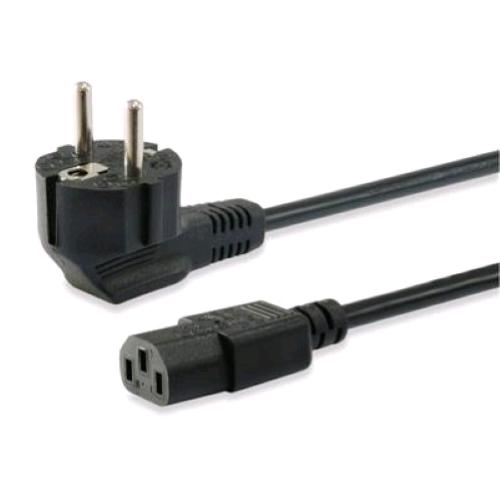 CONCEPTRONIC CAVO ALIMENTAZIONE SHUCKO MASCHIO A C13 FEMMINA 1.8 MT NERO