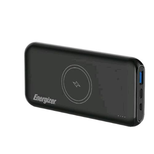 ENERGIZER ULTIMATE POWERBANK 10.000mAh WIRELESS + 2 USB-C + 1 USB-A NERO