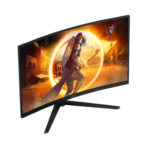 AOC G4 32" LED VA CURVO HDR FORMATO 16:9 CONTRASTO 3.500:1 2xHDMI 1xDISPLAY PORT NERO/GRIGIO