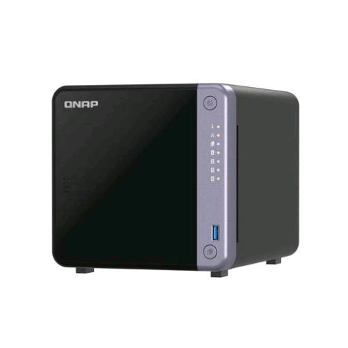 QNAP TS-432X-4G NAS CHASSIS TOWER ALPINE AL524 2GHz RAM 4GB 4 BAY HDD/SSD 2.5"/3.5" 2xUSB 2xPORTE LAN RJ-45 1xSLOT SFP BLACK