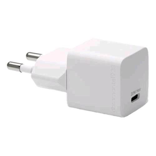 DBRAMANTE 1928 WALL CHARGER CARICABATTERIE DA RETE USB-C 20W BIANCO
