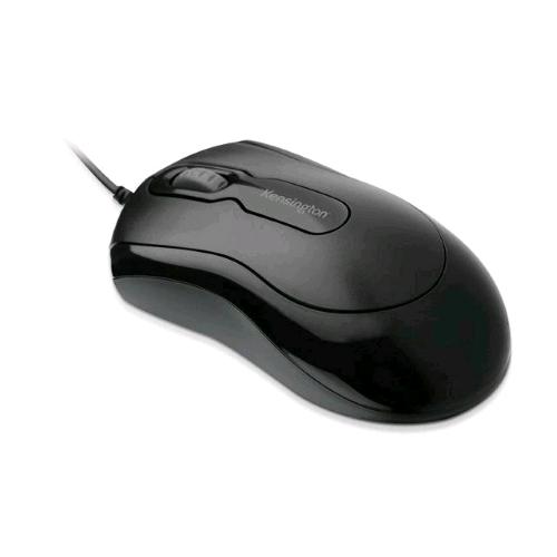 KENSINGTON K72480WW MOUSE USB 3 PULSANTI NERO